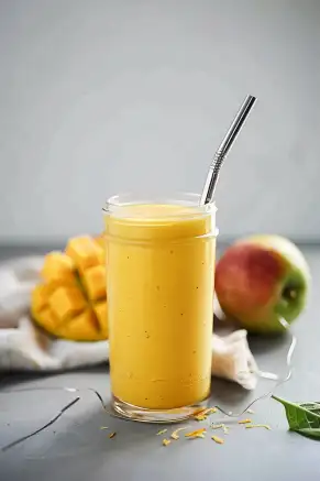 Apple Mango smoothie