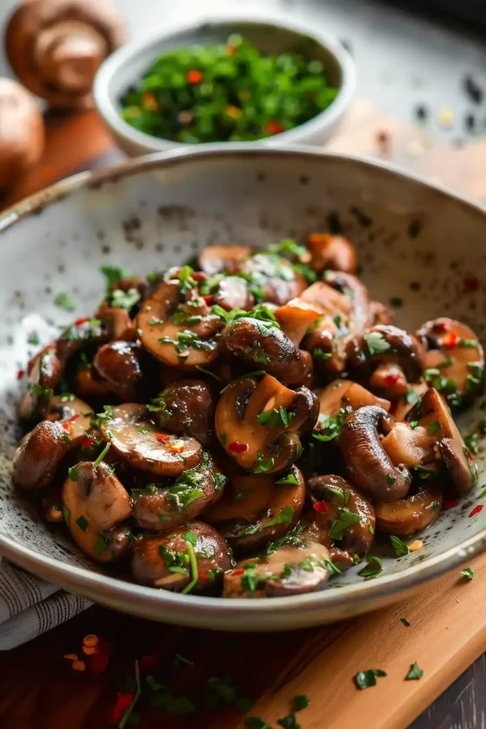 Easy Marinated Mushrooms Recipe