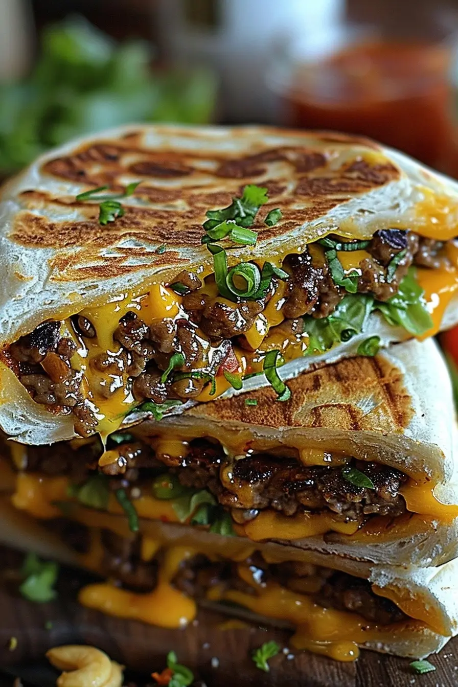 Discover the joy of making a Big Mac Crunchwrap with this simple recipe. It combines fresh lettuce, juicy tomatoes, and savory beef for a delightful twist on a classic. Ideal for those who love a creative spin on fast food favorites. Try making it tonight!