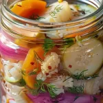 Easy Refrigerator Pickled Vegetables Recipe - Quick & Tangy!
