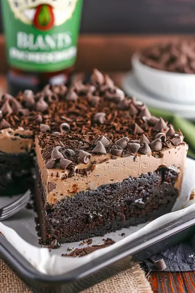Baileys Chocolate Poke Cake Recipe