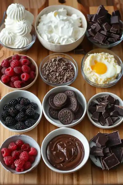 Black Forest Cheesecake Symphony ingredients