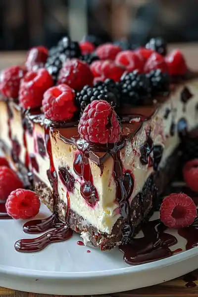 Black Forest Cheesecake Symphony