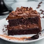 Dark Chocolate Mousse Cake Recipe