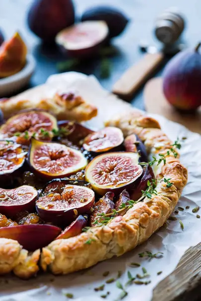 FIG, HONEY AND GOAT CHEESE GALETTE RECIPE