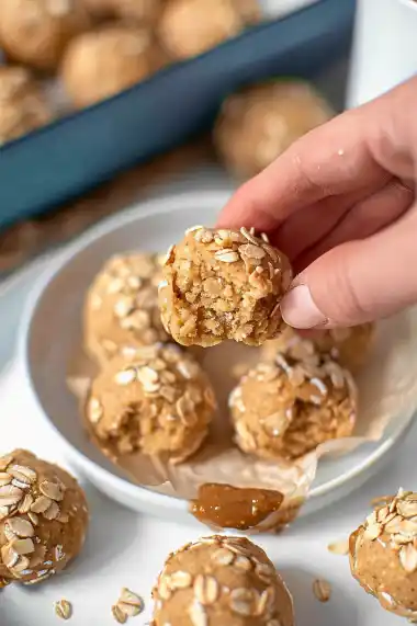 Peanut Butter Oatmeal Balls Recipe