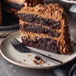 Triple Layer German Chocolate Cake