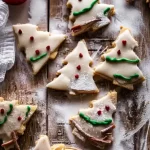 Vanilla Bean Christmas Lights Cookies