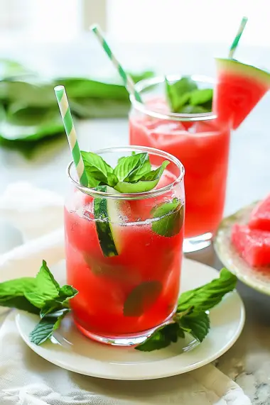 Watermelon Green Tea
