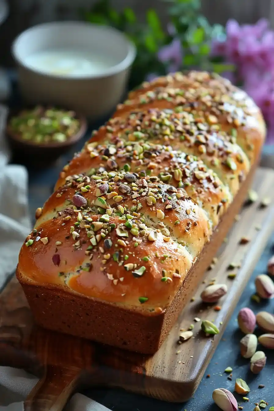 Pistachio Bread: A Sweet and Salty Delight