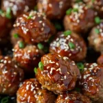 Sticky Chicken Meatballs