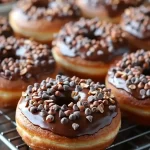 Chocolate Hazelnut Doughnuts