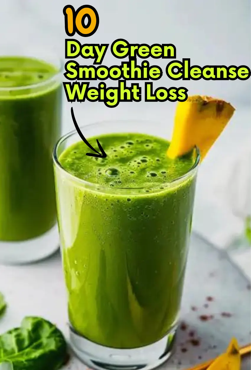 10-Day Green Smoothie Cleanse Weight Loss
