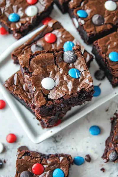 4th of July Brownies Recipe