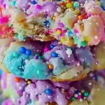 Easy Unicorn Poop Cookies
