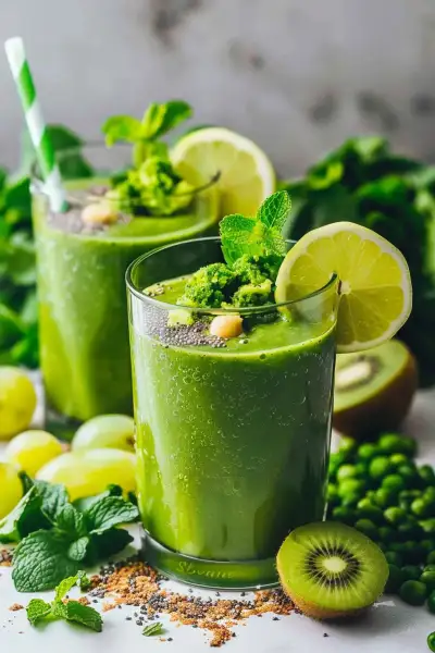 Green Celery Smoothie Juice Recipe