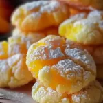 Orange Infused Sweet Ricotta Peach Cookies