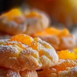 Orange Infused Sweet Ricotta Peach Cookies Recipe