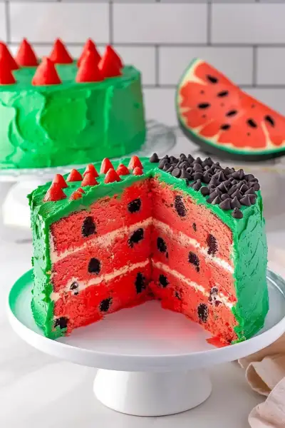 Watermelon Cake Recipe