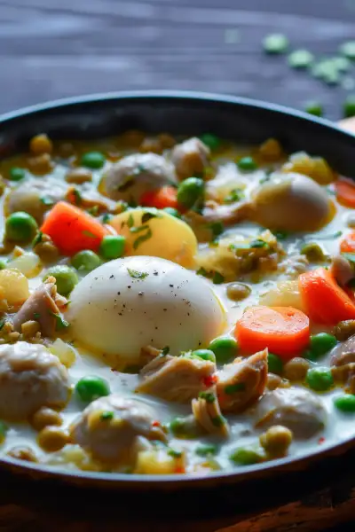 Creamy Sipo Egg With Chicken Gizzard