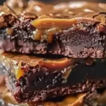 Millionaire Brownies recipe