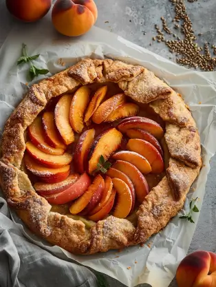 Peach Galette Recipe: A Simple, Delicious Dessert