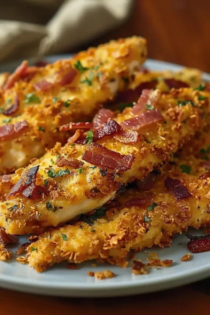 Cheddar Bacon Chicken Tenders

