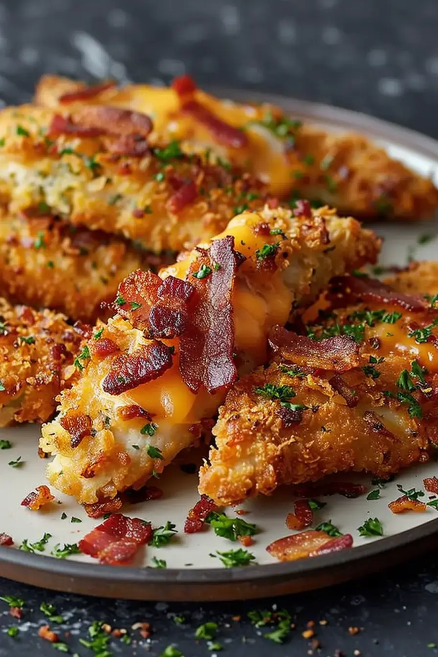 Cheddar Bacon Chicken Tenders