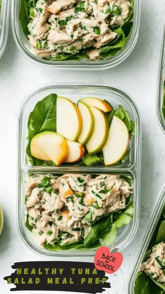 Healthy Tuna Salad Meal Prep