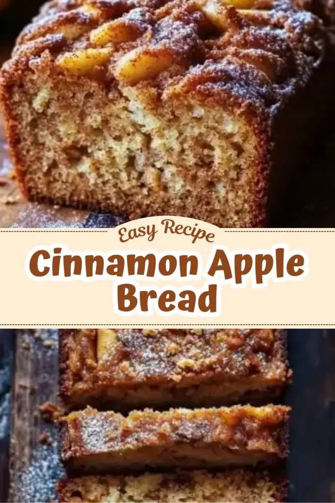 Cinnamon Apple Bread slices 