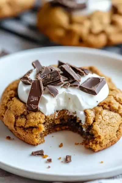 Pumpkin S’mores Cookies recipe