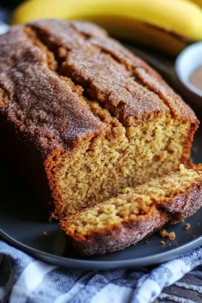 Snickerdoodle Banana Bread