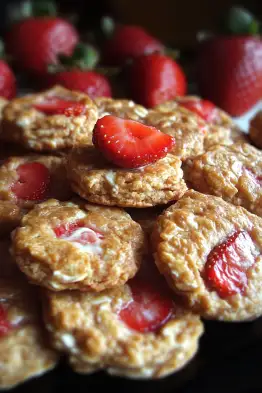 Strawberry and Mozzarella Biscuits for Dogs recipe