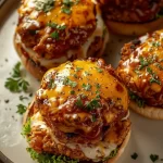 Cheddar Ranch Chicken Burgers