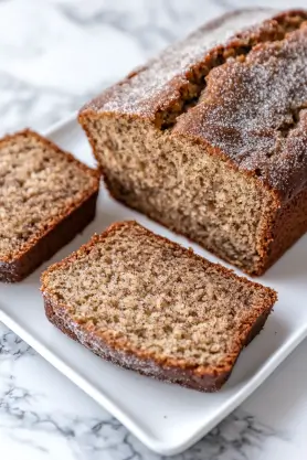 Cinnamon Sugar Banana Bread