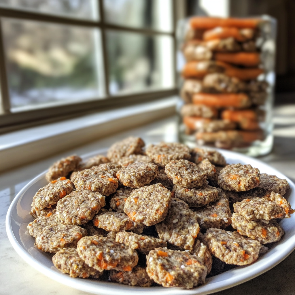 Chicken Liver and Carrot Treats for Dogs