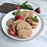 Strawberry and Mint Biscuits for Dogs
