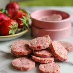 Strawberry and Yogurt Biscuits for Dogs