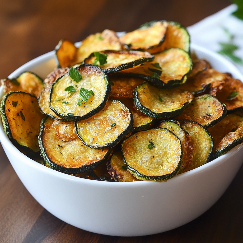 Zucchini Chips for Dogs