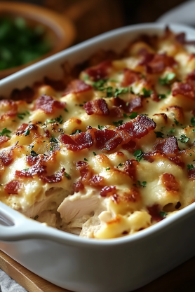 chicken Bacon Ranch Casserole