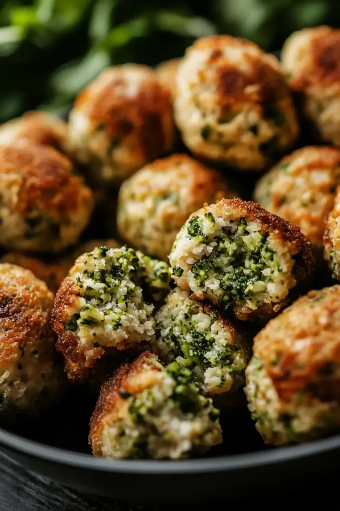 Chicken and Broccoli Balls for Dogs