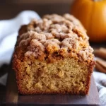 Pumpkin Bread with Snickerdoodle Streusel