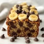 Flourless Chocolate Chip Banana Bread