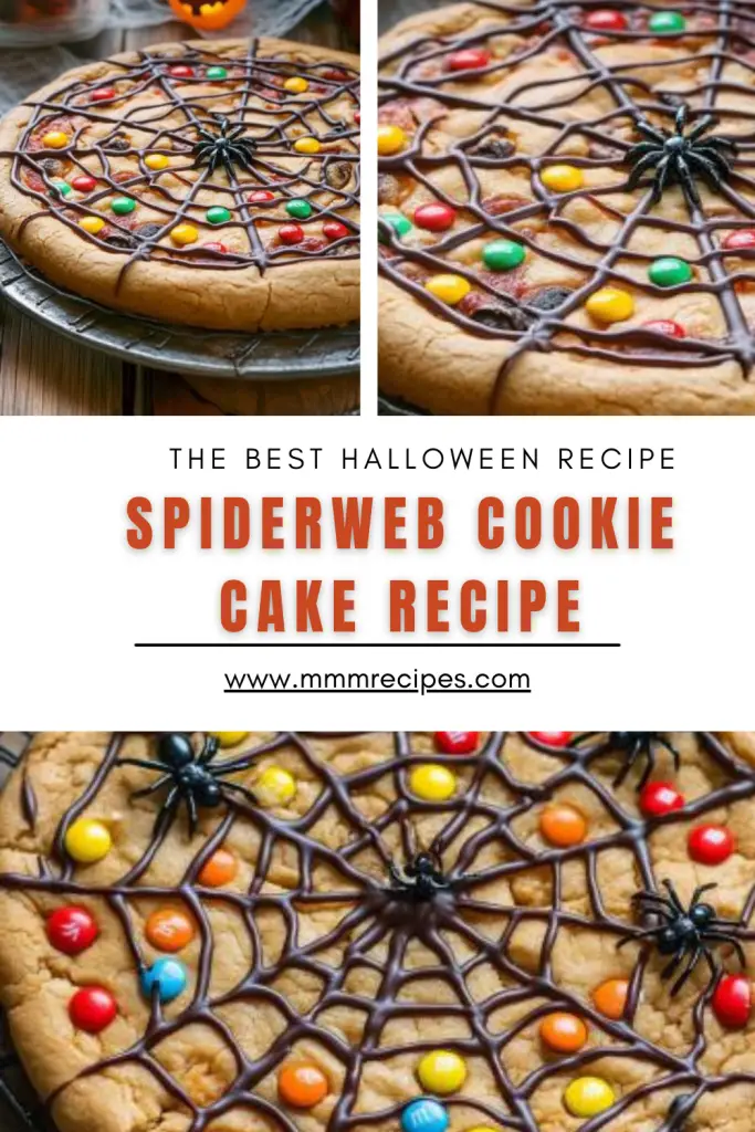 Spiderweb Cookie Cake Recipe: A Spooktacular Halloween Treat!