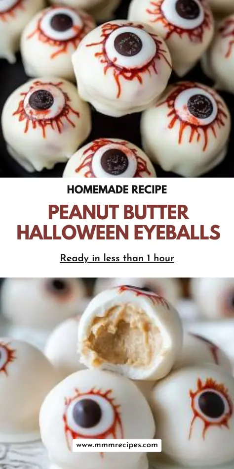 Peanut Butter Halloween Eyeballs