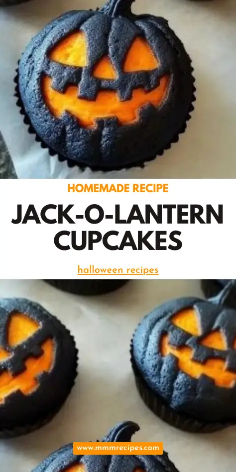 Jack-o-Lantern Cupcakes