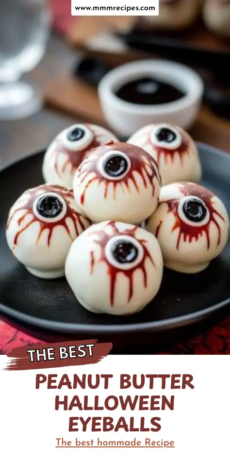 Peanut Butter Halloween Eyeballs