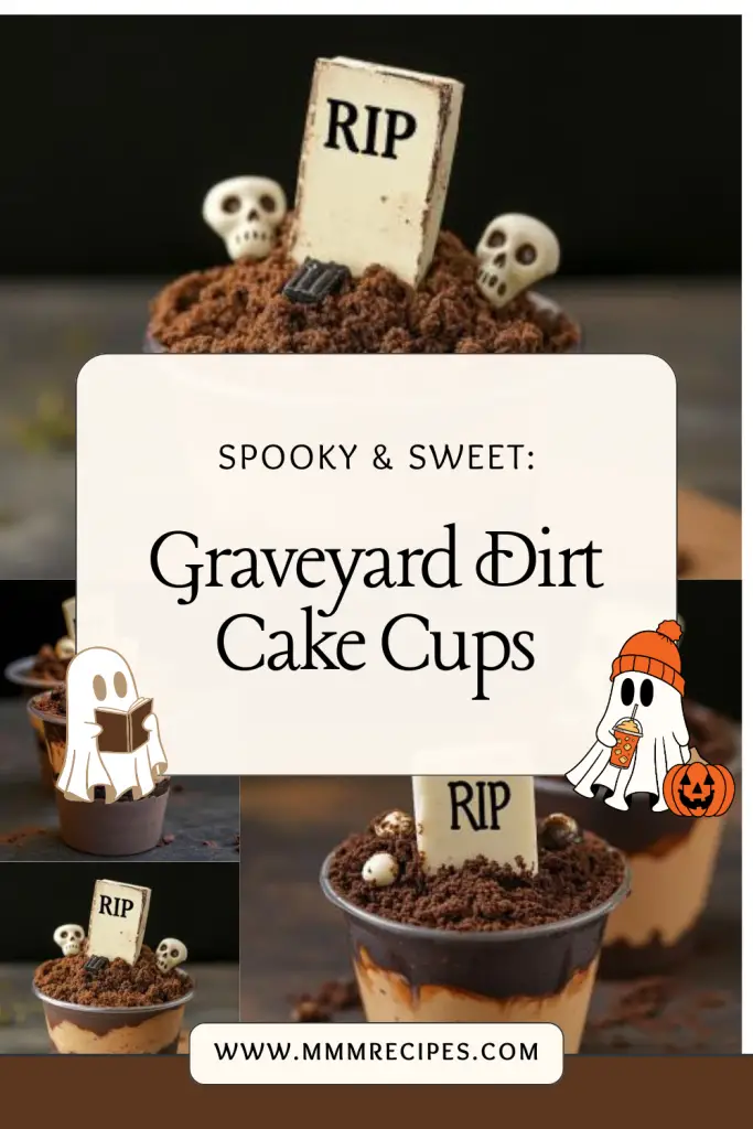 Graveyard Dirt Cake Cups