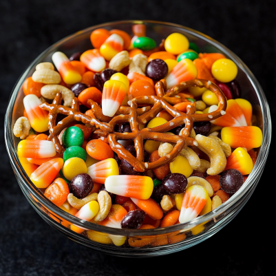 5-Minute Halloween Snack Mix Recipe