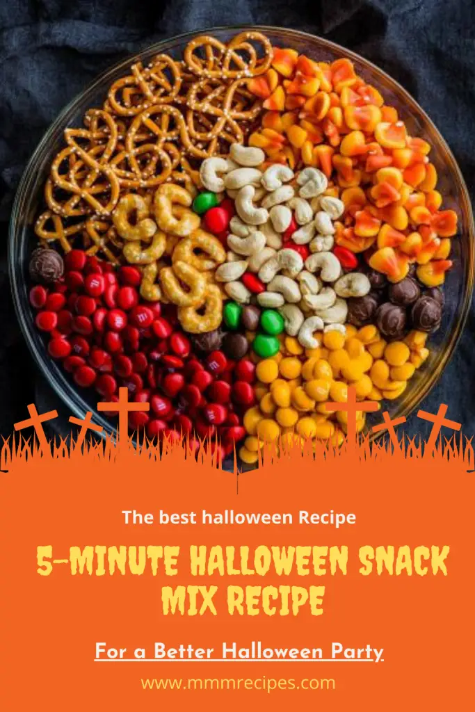 5-Minute Halloween Snack Mix Recipe